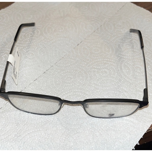 7 For All Mankind Black Rectangular Glasses - Picture 1 of 4